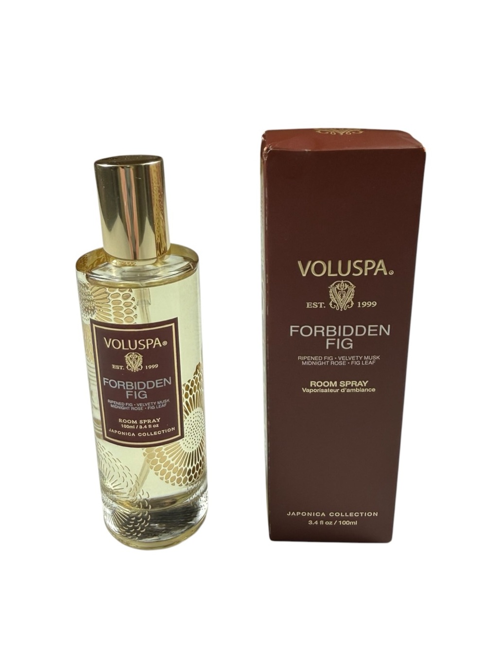 Voluspa Room Spray, Forbidden Fig scent. NEW.